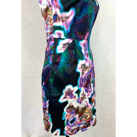 MILLY • Abstract Printed Sleeveless Mini Dress, 4 - Picture 9 of 14